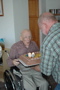 Blowing out the candles