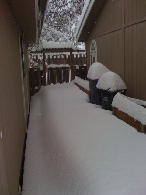 Between House and Garage